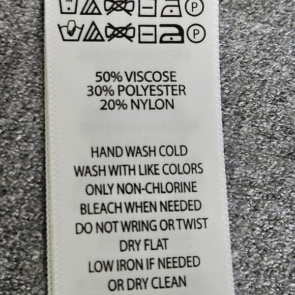 Cynthia Rowley grey soft boat neck sweater with polka dot cuffed sleeves MED - Picture 6 of 7